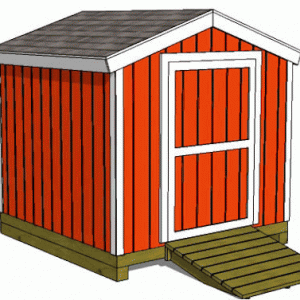 8x8 Backyard Shed Kit | Parr Lumber