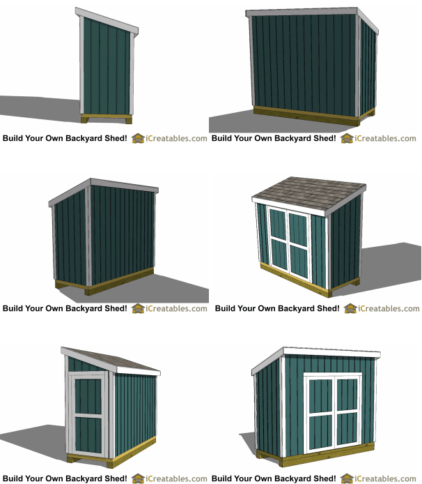 4x10 Lean To Shed - Parr Lumber