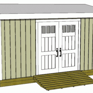 6x14 Backyard Shed - Parr Lumber